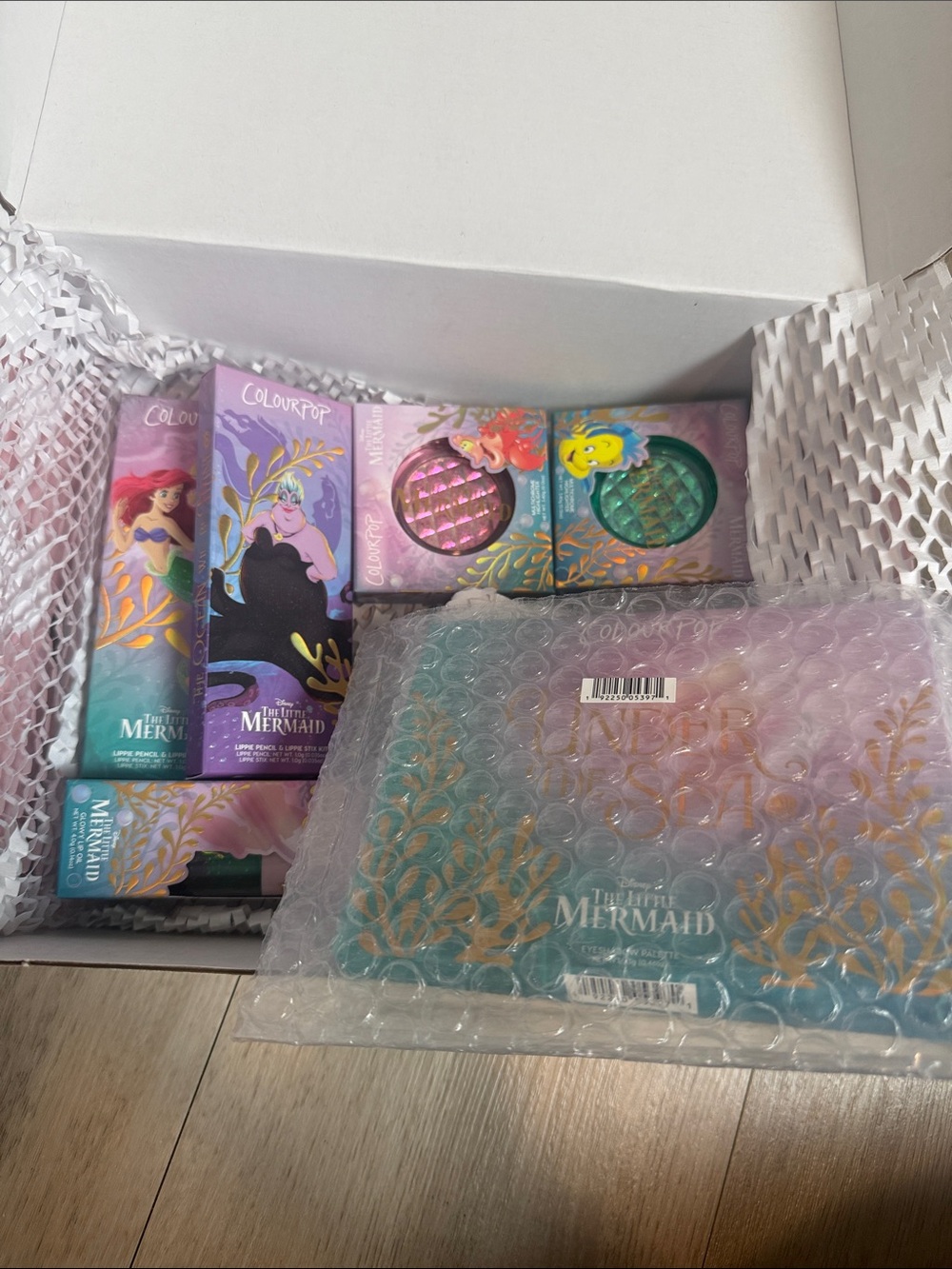 BRAND NEW Colourpop Little Mermaid Collection